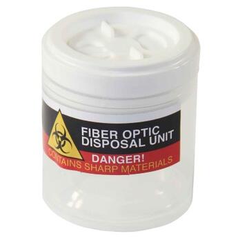 SP-FODU-MINI   Mini Fiber Optic Disposal Unit w/slide top. 41 x 38 mm.